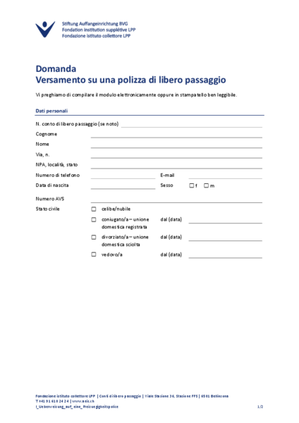 CLP: Trasferimento su una polizza di libero passaggio.pdf