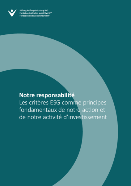 Rapport ESG