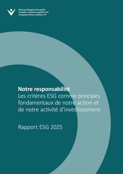 Rapport ESG