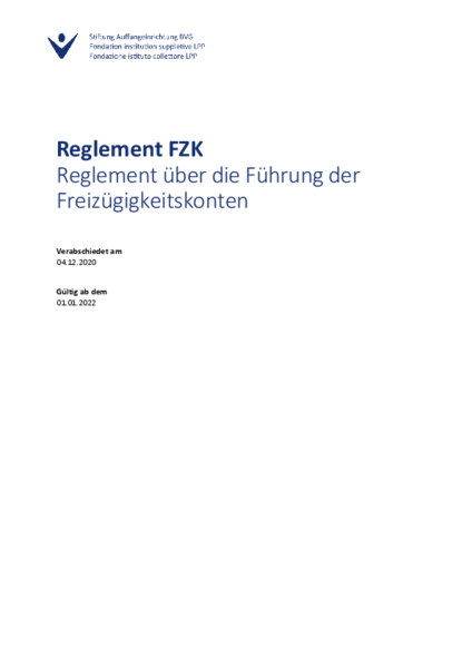 Reglement FZK 2022
