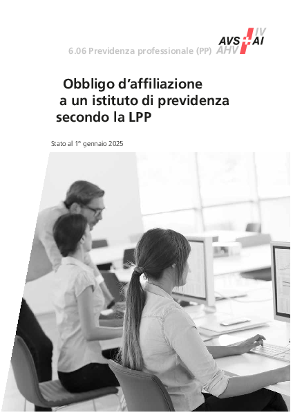 Obbligo di affiliazione a un istituto di previdenza